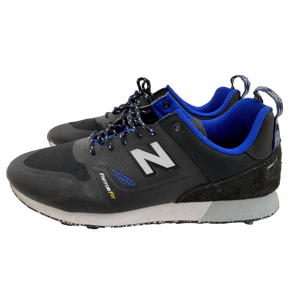 NEW BALANCE TRAILBUSTER RE-ENGINEERED MENS SZ 12 BLACK RUNNING SHOES